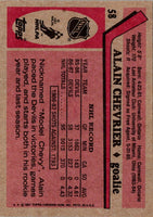1987 Topps Alain Chevrier #58