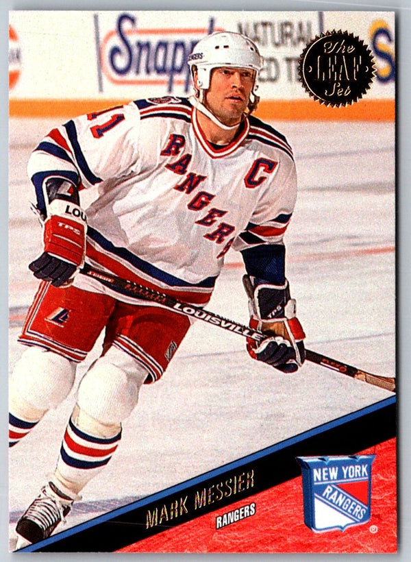 1993 Leaf Mark Messier #158