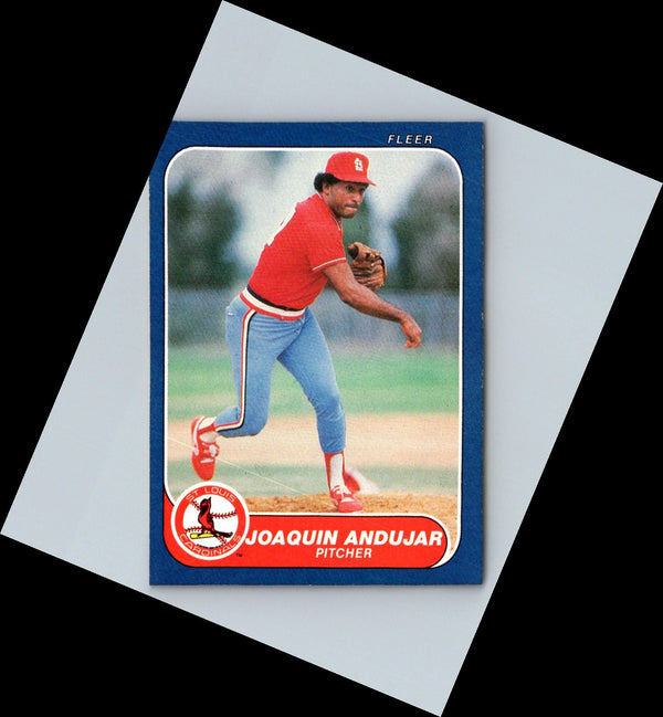 1986 Fleer Joaquin Andujar #26