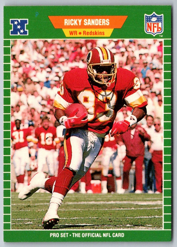 1989 Pro Set Ricky Sanders #435