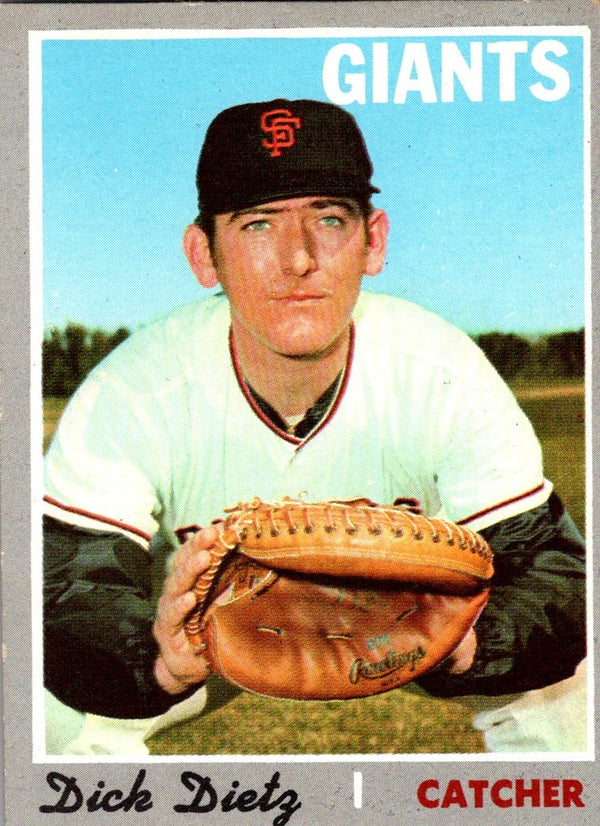 1970 Topps Dick Dietz #135 EX-MT+