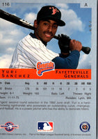 1993 Classic Best Yuri Sanchez #116