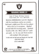 2012 Topps Magic Denarius Moore