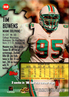 1997 Stadium Club Tim Bowens #319