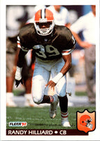 1992 Fleer Randy Hilliard #68 Rookie