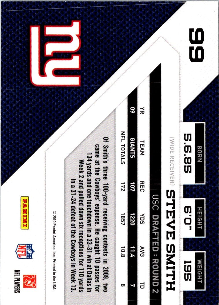 2010 Panini Rookies & Stars Steve Smith