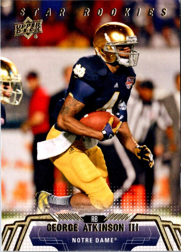 2014 Upper Deck Rookie George Atkinson III #131