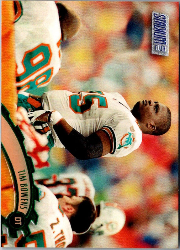 1997 Stadium Club Tim Bowens #319