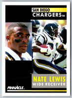 1991 Pinnacle Nate Lewis #172