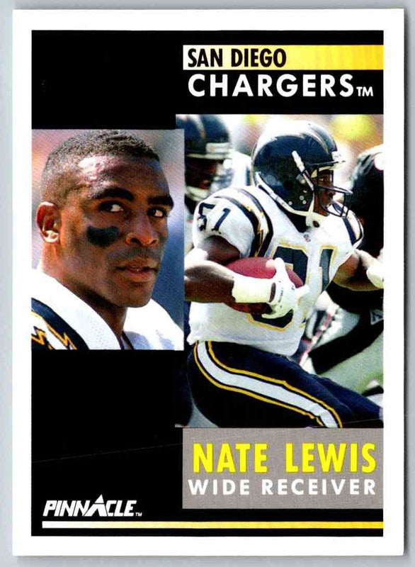 1991 Pinnacle Nate Lewis #172