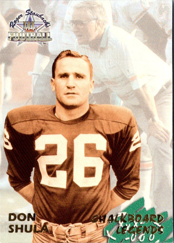 1994 Ted Williams Roger Staubach's NFL Don Shula #70