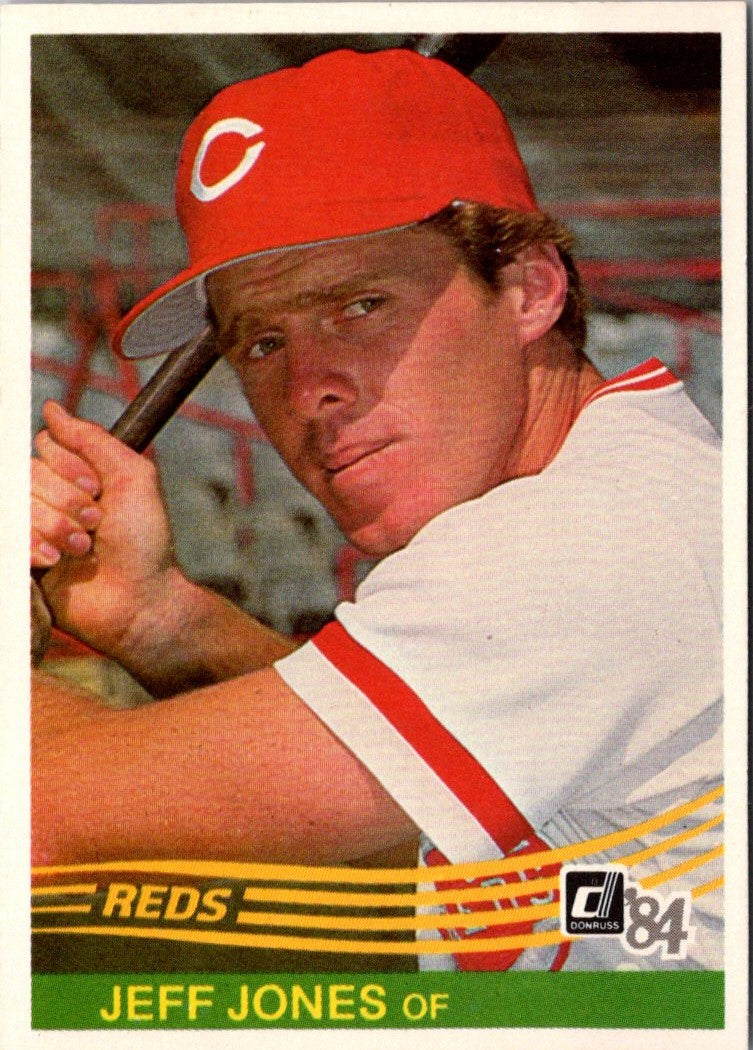 1984 Donruss Jeff Jones