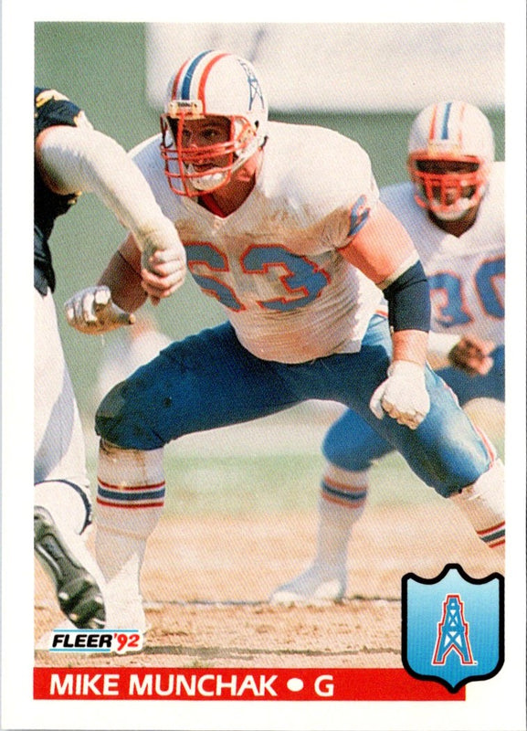 1992 Fleer Mike Munchak #154