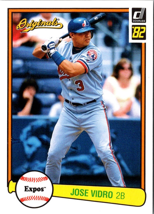 2002 Donruss Originals Jose Vidro #86