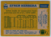 1982 Topps Efren Herrera #247