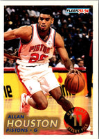 1993 Fleer Lottery Exchange Allan Houston #11