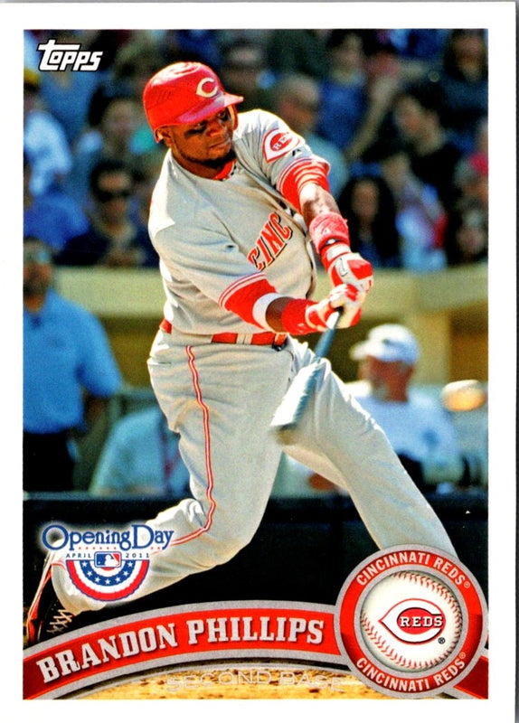 2011 Topps Opening Day Brandon Phillips #187