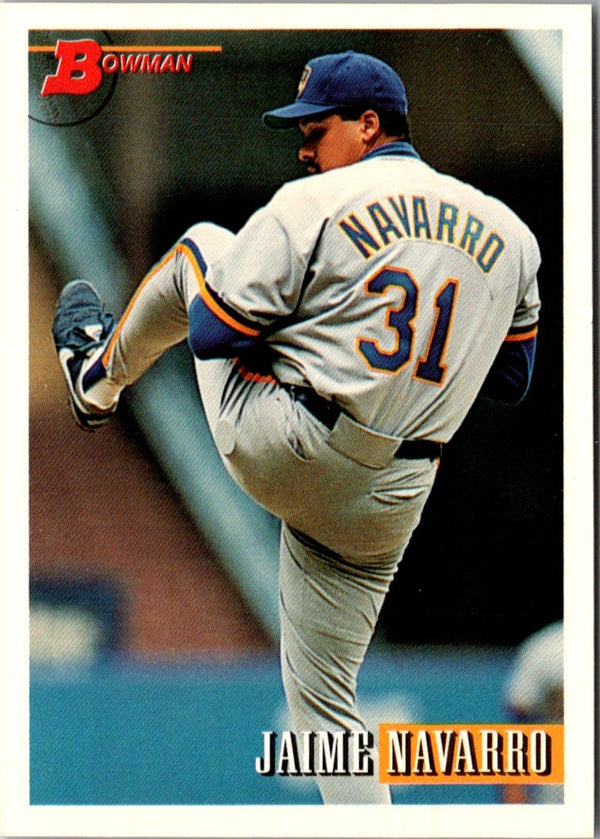 1993 Bowman Jaime Navarro #647