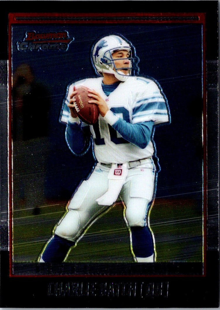 2001 Bowman Charlie Batch