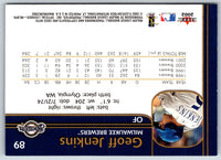2002 Fleer Maximum Geoff Jenkins #89