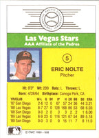 1990 CMC Las Vegas Stars Eric Nolte #5