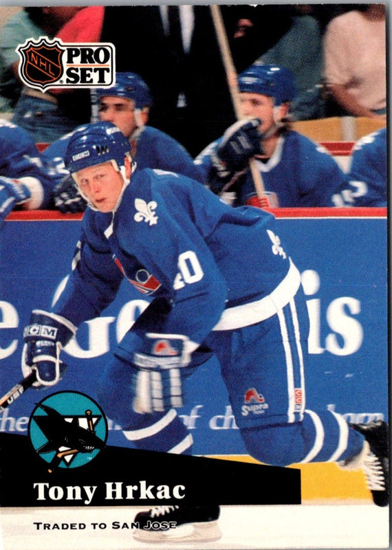 1991 Pro Set Tony Hrkac #205