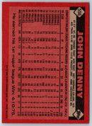 1986 Topps John Denny