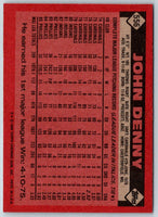 1986 Topps John Denny #556