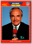 1989 NFL Proset Dick Enberg