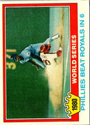 1981 Topps 1980 World Series