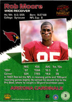 1998 Pacific Paramount Rob Moore #3