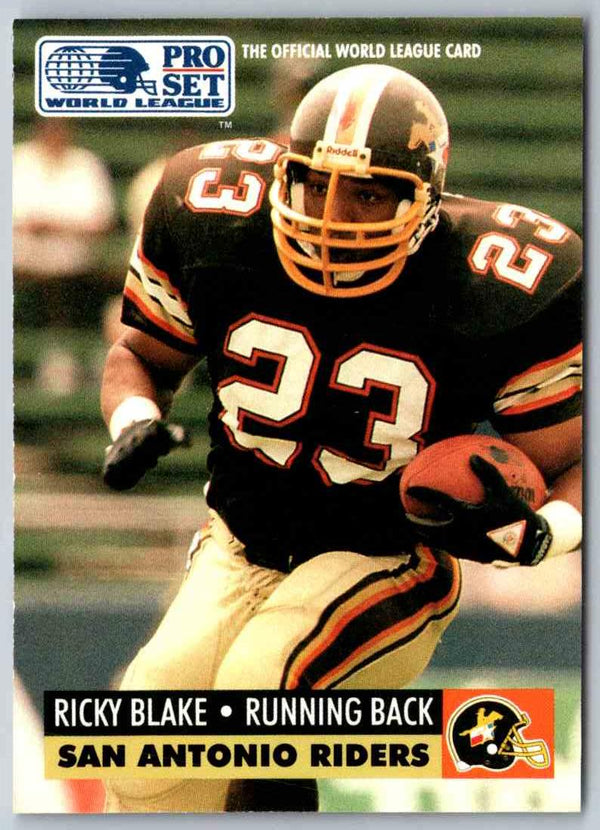 1991 Proset World League Ricky Blake #141