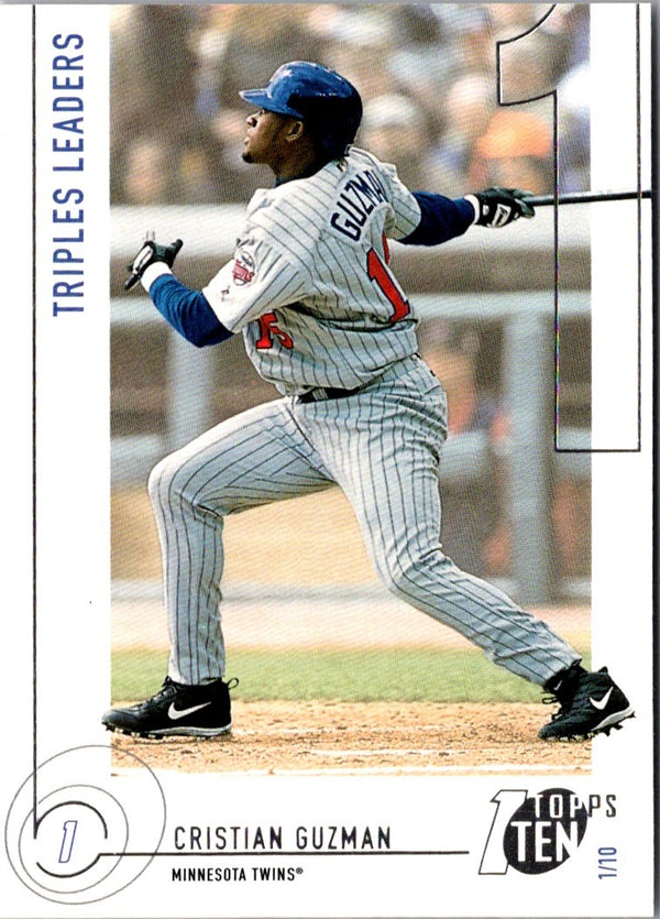 2002 Topps Ten Cristian Guzman #21