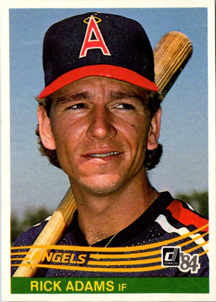 1984 Donruss Rick Adams