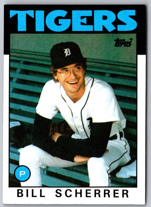 1986 Topps Bill Scherrer #217