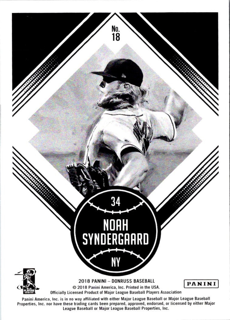 2018 Donruss Noah Syndergaard