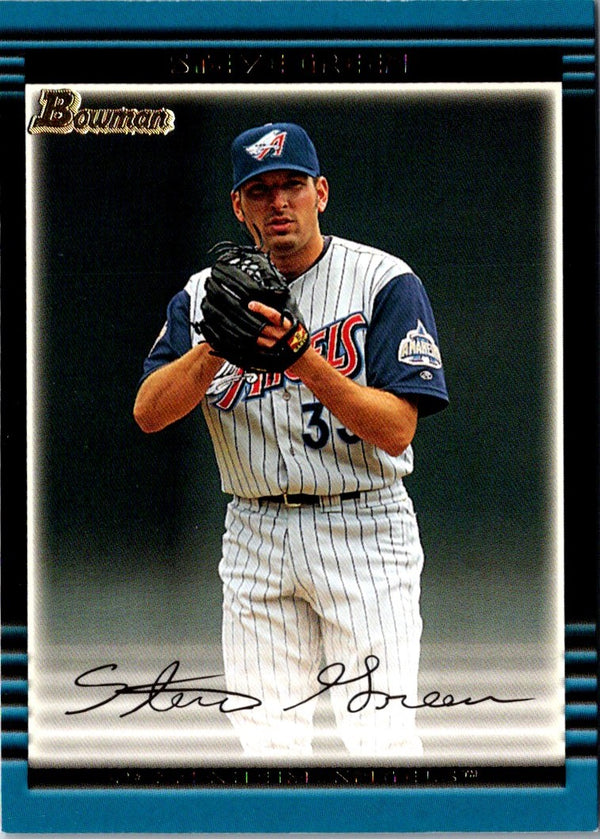 2002 Bowman Steve Green #221