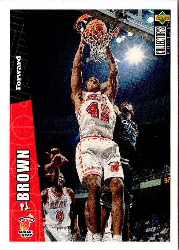 1996 Collector's Choice P.J. Brown #272