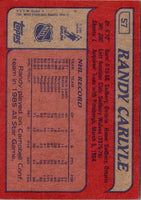 1985 Topps Randy Carlyle #57