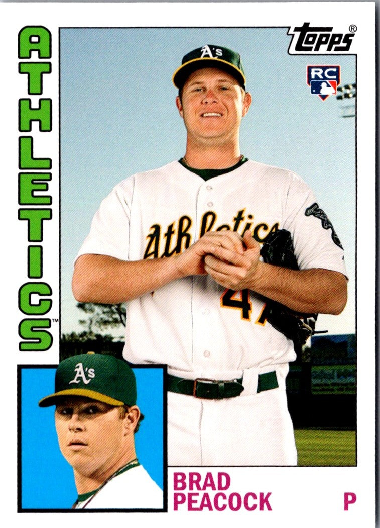 2012 Topps Archives Brad Peacock