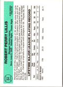 1984 Donruss Bob Lillis