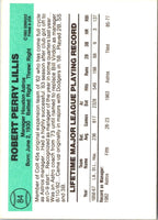 1984 Donruss Bob Lillis #84