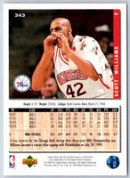 1994 Upper Deck Scott Williams #343