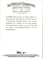 2018 Topps Allen & Ginter Ben Lecomte #152