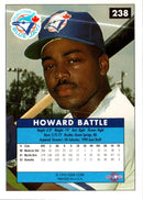 1992 Fleer Excel Howard Battle