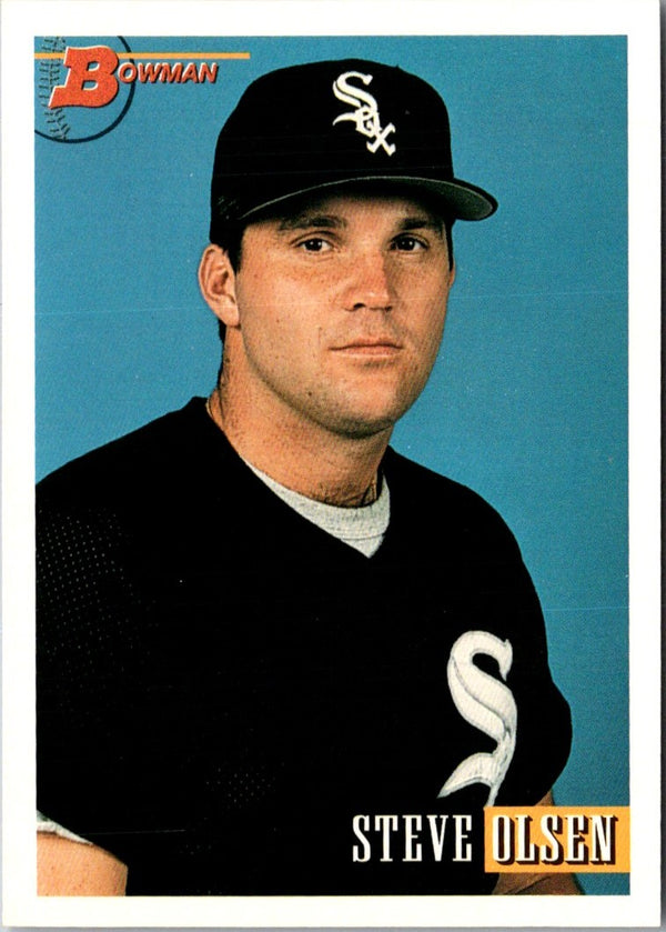 1993 Bowman Steve Olsen #691 Rookie