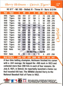 2003 Flair Greats Harry Heilmann