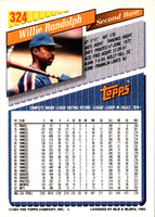 1993 Topps Willie Randolph #324