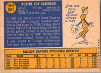 1970 Topps Bob Garibaldi #681 Rookie EX-MT+