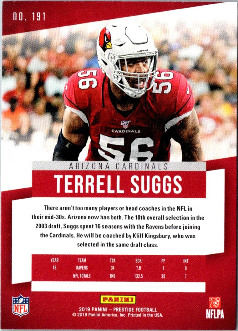 2019 Panini Prestige Terrell Suggs